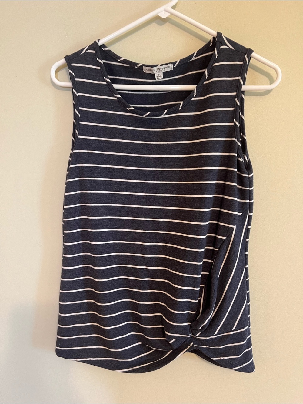 Women’s striped tank top. Size small